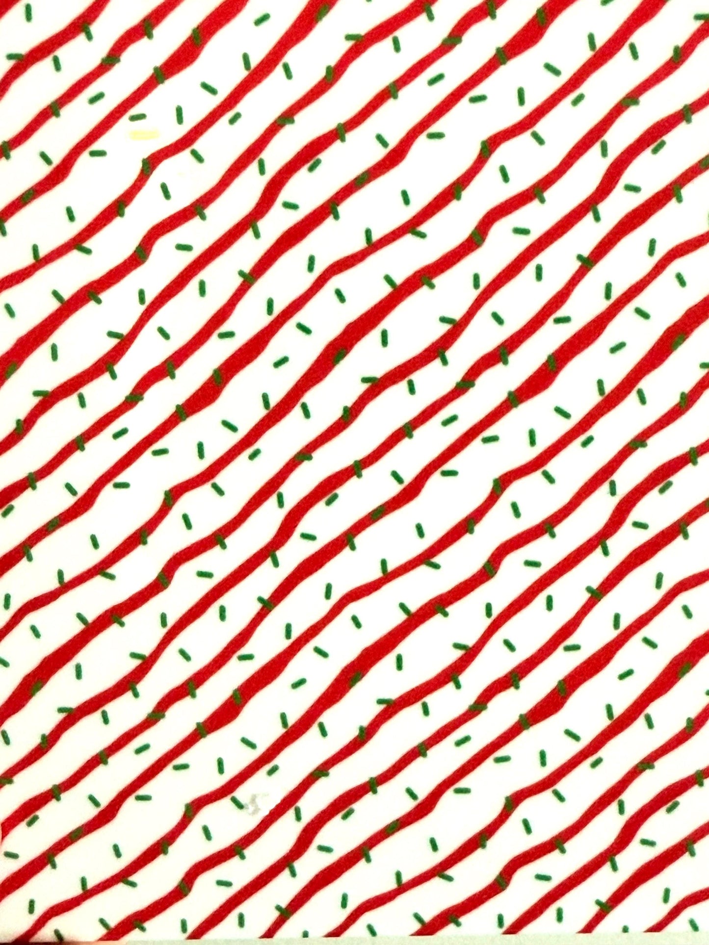 Christmas Cake Patterned Acrylic Sheet - Christmas Acrylic Sheet
