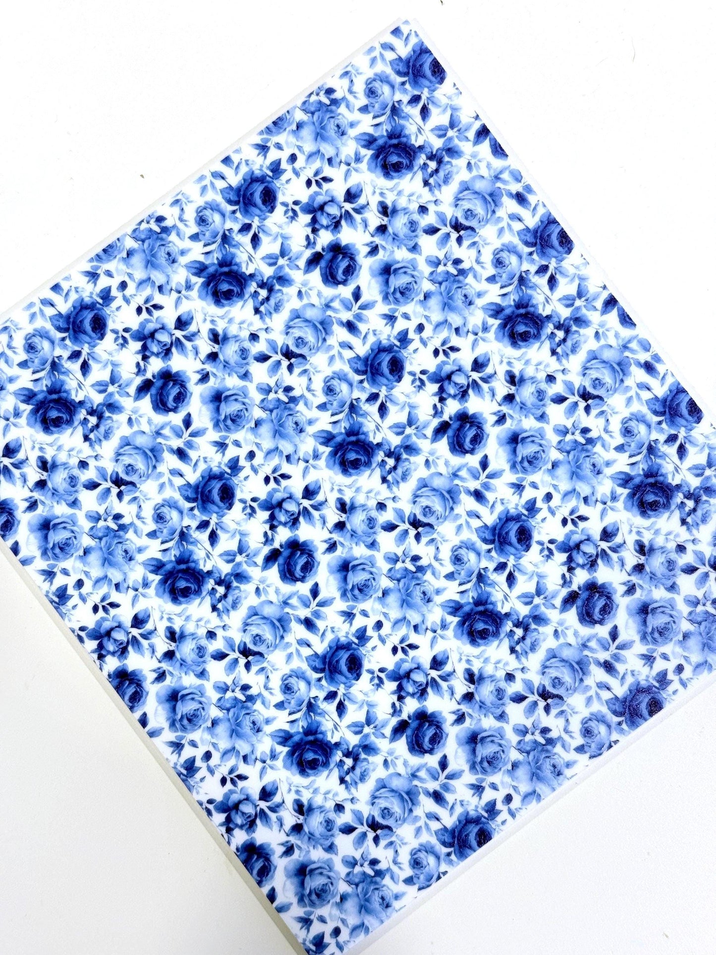 Floral Flower patterned acrylic for laser cutting. Cast acrylic sheet for lasers.