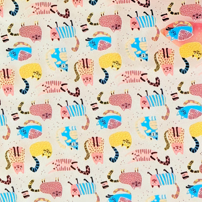 Patterned Acrylic Sheet - Clear 1/8 Inch Pastel Cat Design for Laser Cutting Patterned Cast Acrylic, Flex and Wood for Lasers