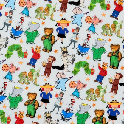 Storybook Characters for Kids- Patterned acrylic for lasers Patterned Cast Acrylic, Flex and Wood for Lasers
