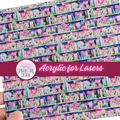 Patterned Acrylic Sheets – 1/8" Clear Core UV Printed Acrylic for Laser Cutting Crafts Patterned Cast Acrylic, Flex and Wood for Lasers