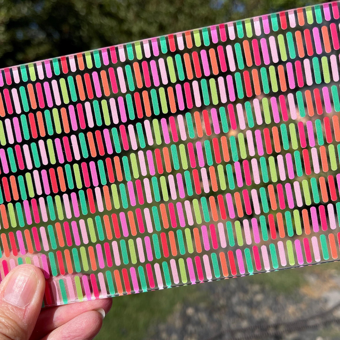 Patterned Acrylic Sheet - Clear Core UV Printed Acrylic 6x4 for Jewelry & Crafts Patterned Cast Acrylic, Flex and Wood for Lasers
