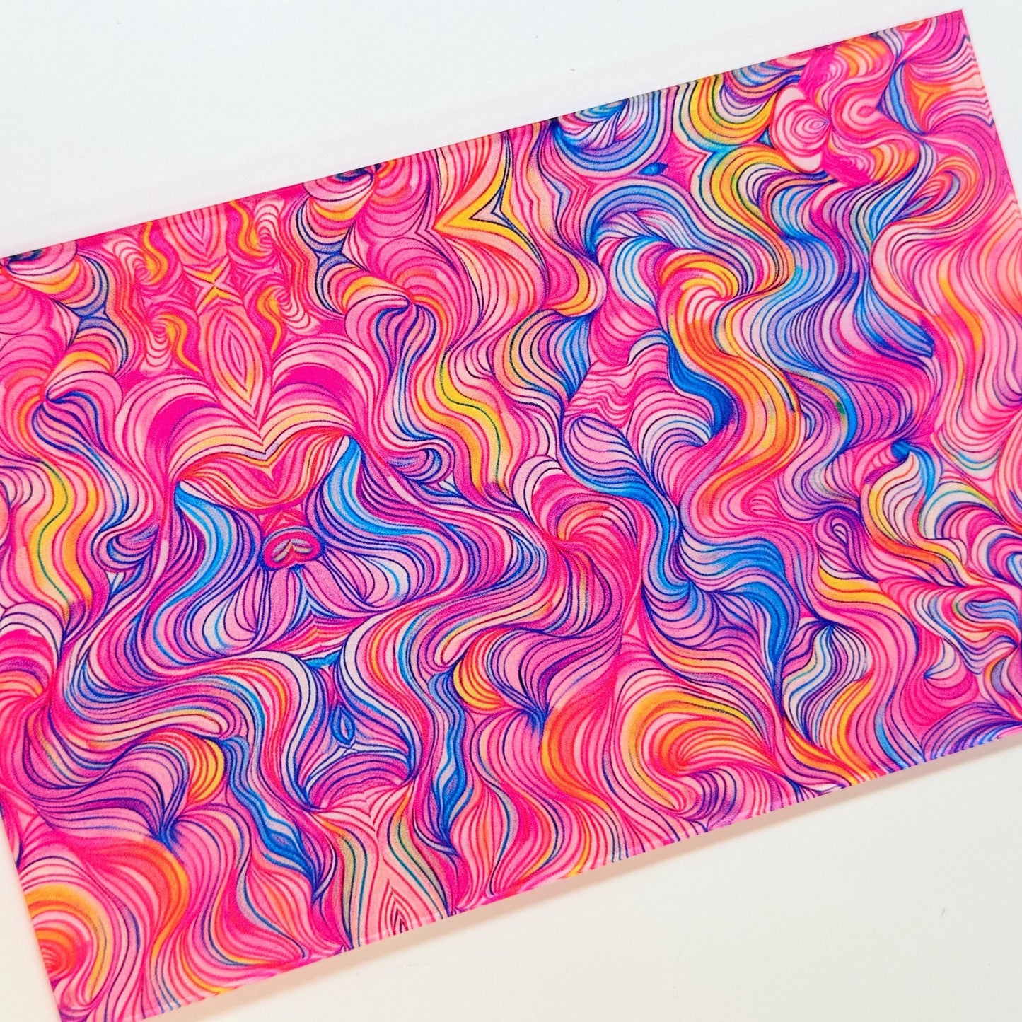 Patterned Acrylic Sheet - Clear Core UV Printed Acrylic for Jewelry & Cup Toppers Patterned Cast Acrylic, Flex and Wood for Lasers