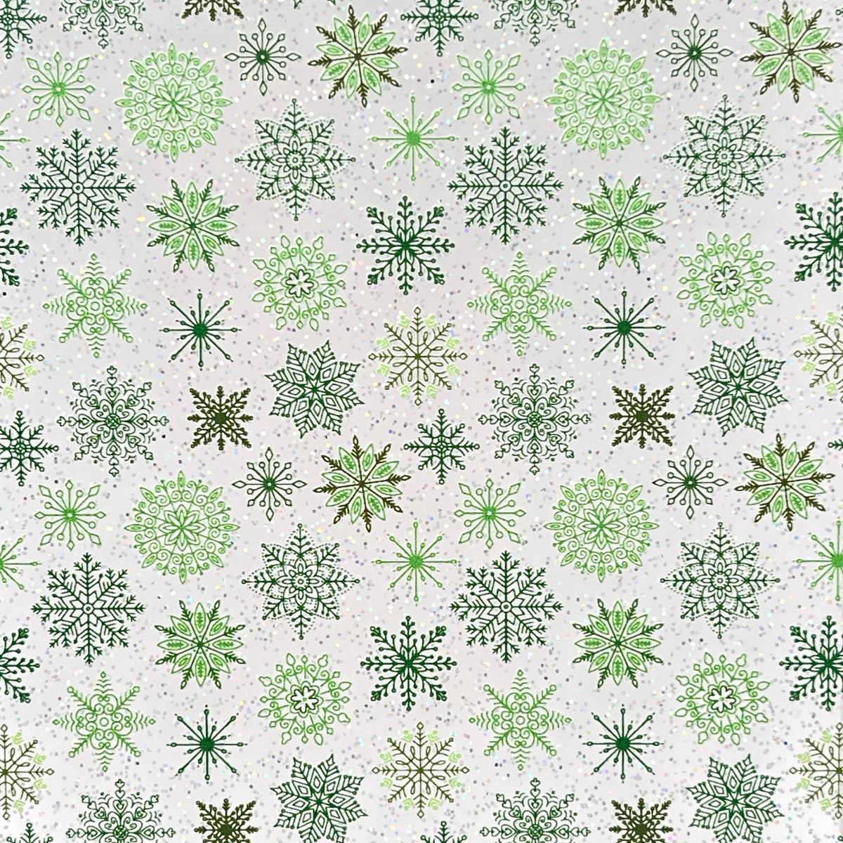 Snowflake Acrylic on Clear Glitter Acrylic for Lasers, Christmas Glitter Acrylic, Acrylic for Jewelry and Cup Toppers
