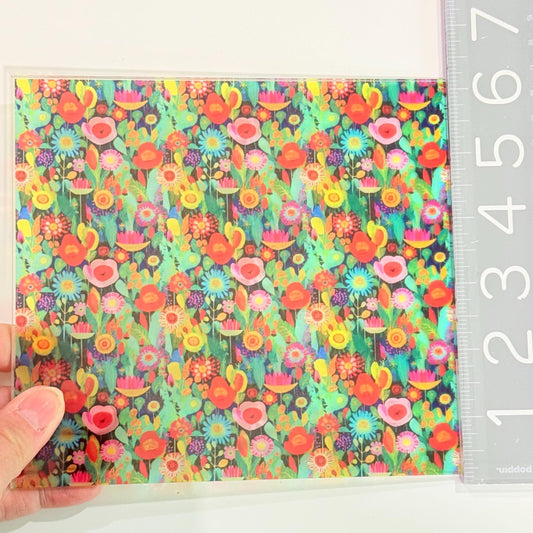 Patterned Floral Acrylic 1/8 Inch Sheet – Clear Laser Cut Acrylic Panel Patterned Cast Acrylic, Flex and Wood for Lasers