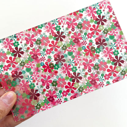 Patterned Cast Acrylic - Christmas Acrylic Pattern Sheet for Laser Cut Jewelry Patterned Cast Acrylic, Flex and Wood for Lasers