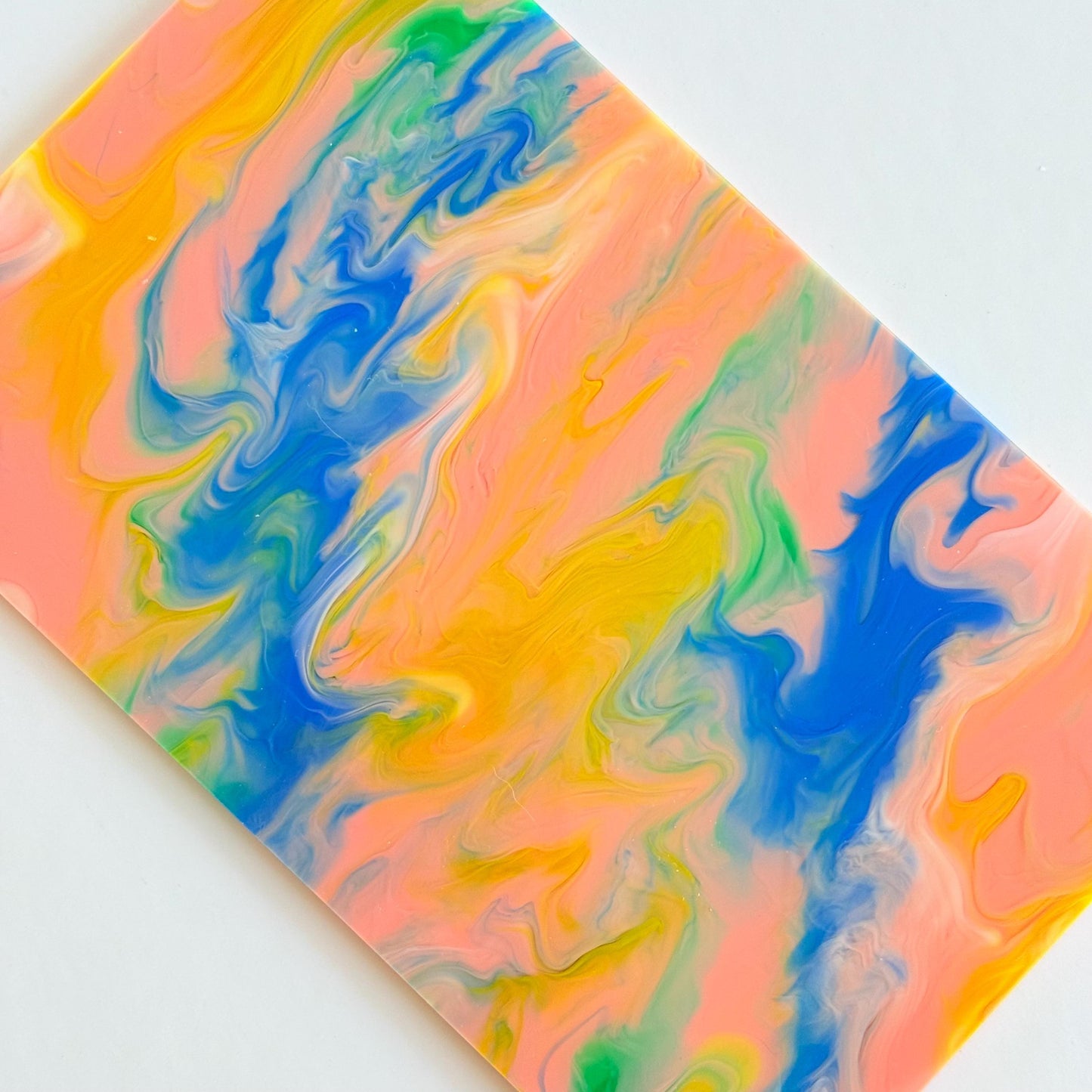 Swirl Cast Acrylic Sheet - 1/8 Inch Colored Acrylic for Jewelry & Laser Cutting Patterned Cast Acrylic, Flex and Wood for Lasers