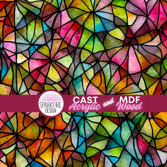 Patterned Acrylic Sheet For Laser Engraving | Rainbow Cast Acrylic Panel Patterned Cast Acrylic, Flex and Wood for Lasers