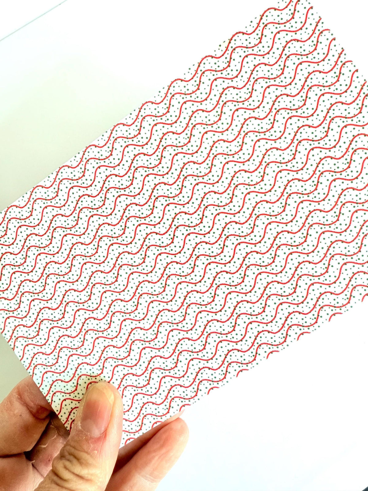 Patterned Acrylic Sheet, Pink Nutcracker Laser Cast Acrylic, Christmas