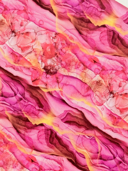 Pink Marble Patterned Cast Acrylic, Flex and Wood for Lasers