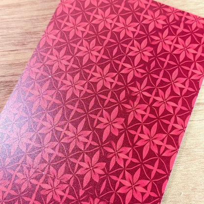 Red Acrylic Sheet - Patterned Clear Glitter UV Printed Acrylic for Jewelry Patterned Cast Acrylic, Flex and Wood for Lasers