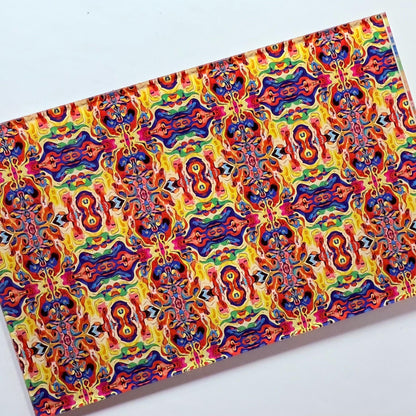 Patterned Acrylic Sheet - Clear Core UV Printed 6x4 Cast Acrylic for Laser Cutting Patterned Cast Acrylic, Flex and Wood for Lasers