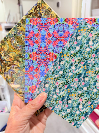 Assorted Patterned Acrylic Grab Bag – 1/8 Inch Sheets