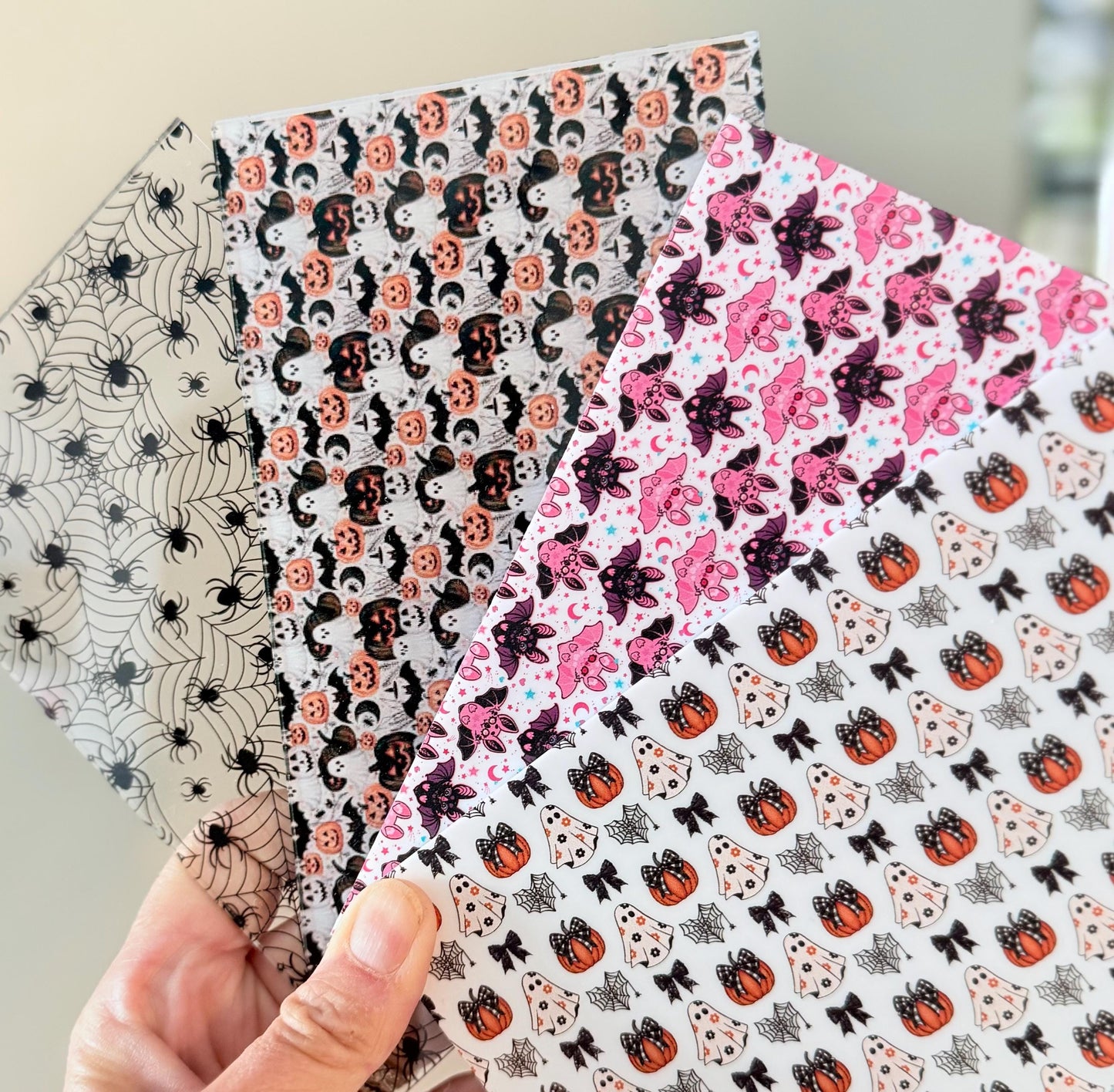 Patterned Acrylic Sheets – Laser Cut Acrylic & MDF Wood Sheets for Halloween Jewelry Patterned Cast Acrylic, Flex and Wood for Lasers
