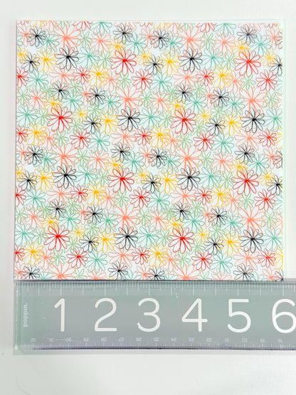 Floral Acrylic Sheet - Patterned White 1/8 Inch Decorative Panel for Laser Crafts Patterned Cast Acrylic, Flex and Wood for Lasers