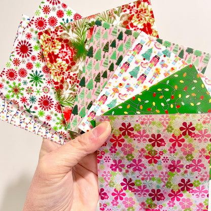 Patterned Acrylic Sheet - Christmas Lights Design | Cast Acrylic for Laser Cutting