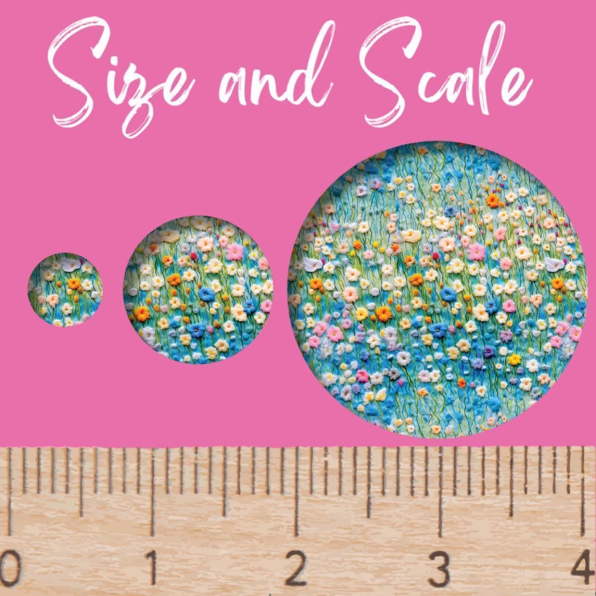 Wildflower Acrylic Sheet – Patterned Acrylic, Laser Cut Earrings, Printed Jewelry Blanks Patterned Cast Acrylic, Flex and Wood for Lasers