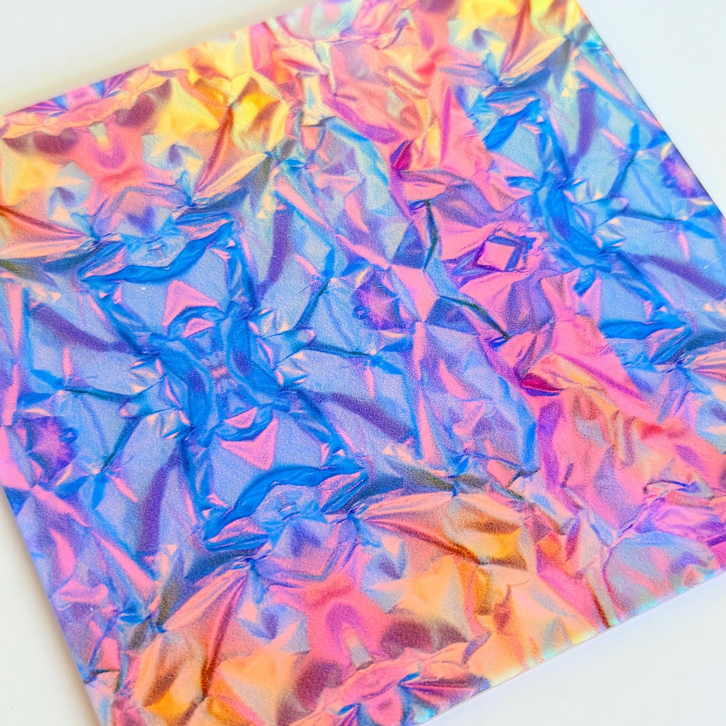 Iridescent Acrylic - Patterned Laser Cut Acrylic for Earrings | Floral UV Printed Design Patterned Cast Acrylic, Flex and Wood for Lasers