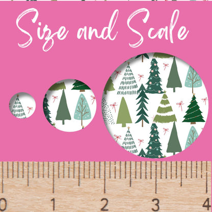 Patterned Acrylic Sheet, Christmas Trees Laser Acrylic For Lasers