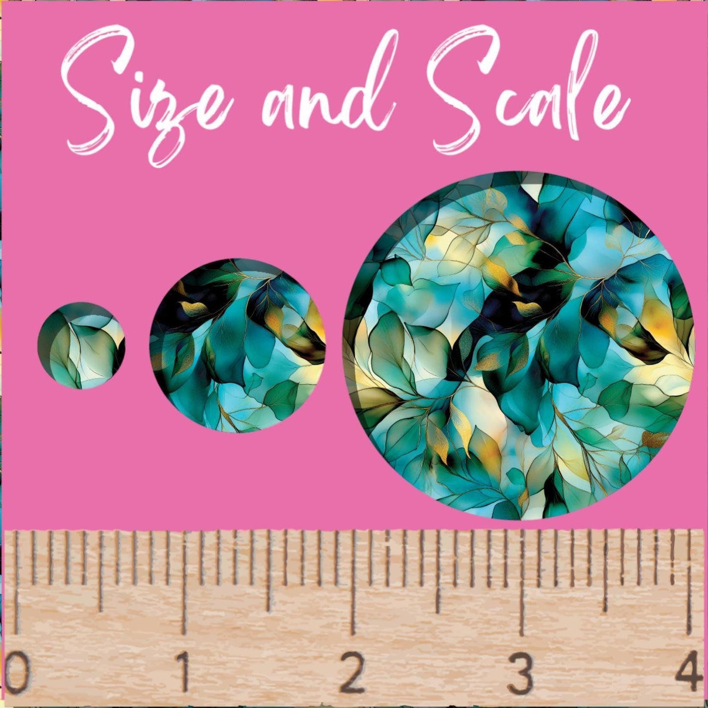 Patterned Acrylic Sheet - Botanical Laser Cut Acrylic for Earrings | Green Cast Material Patterned Cast Acrylic, Flex and Wood for Lasers