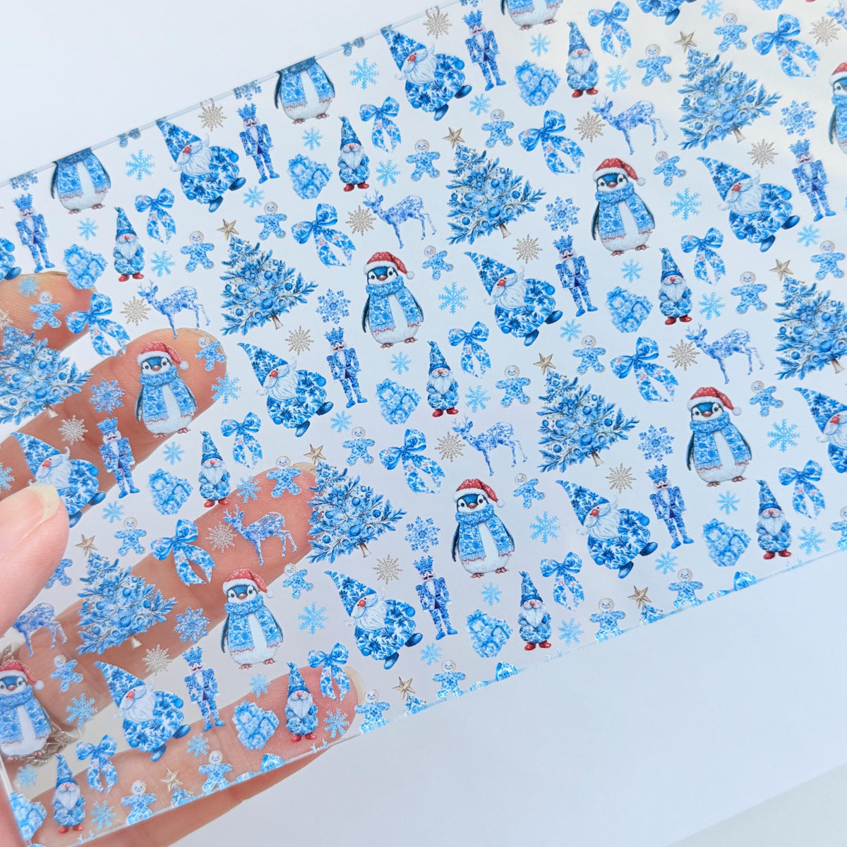 Patterned Acrylic Sheet, Pink Nutcracker Laser Cast Acrylic, Christmas