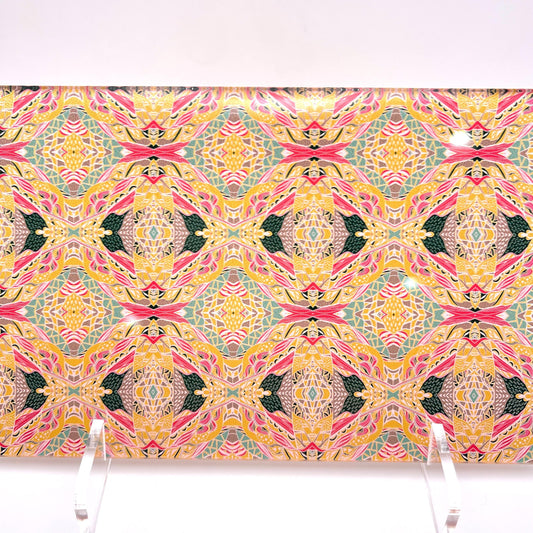 Patterned Acrylic Sheet – Clear UV Printed Acrylic for Jewelry & Craft Toppers 4x6 in Patterned Cast Acrylic, Flex and Wood for Lasers
