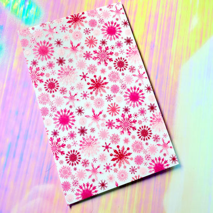 Printed Acrylic Sheet - Snowflake Patterned Cast Acrylic Panels for Jewelry & Christmas
