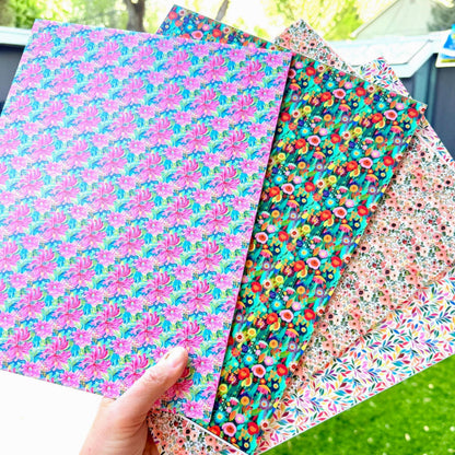 Plants for Fun Patterned Cast Acrylic, Flex and Wood for Lasers