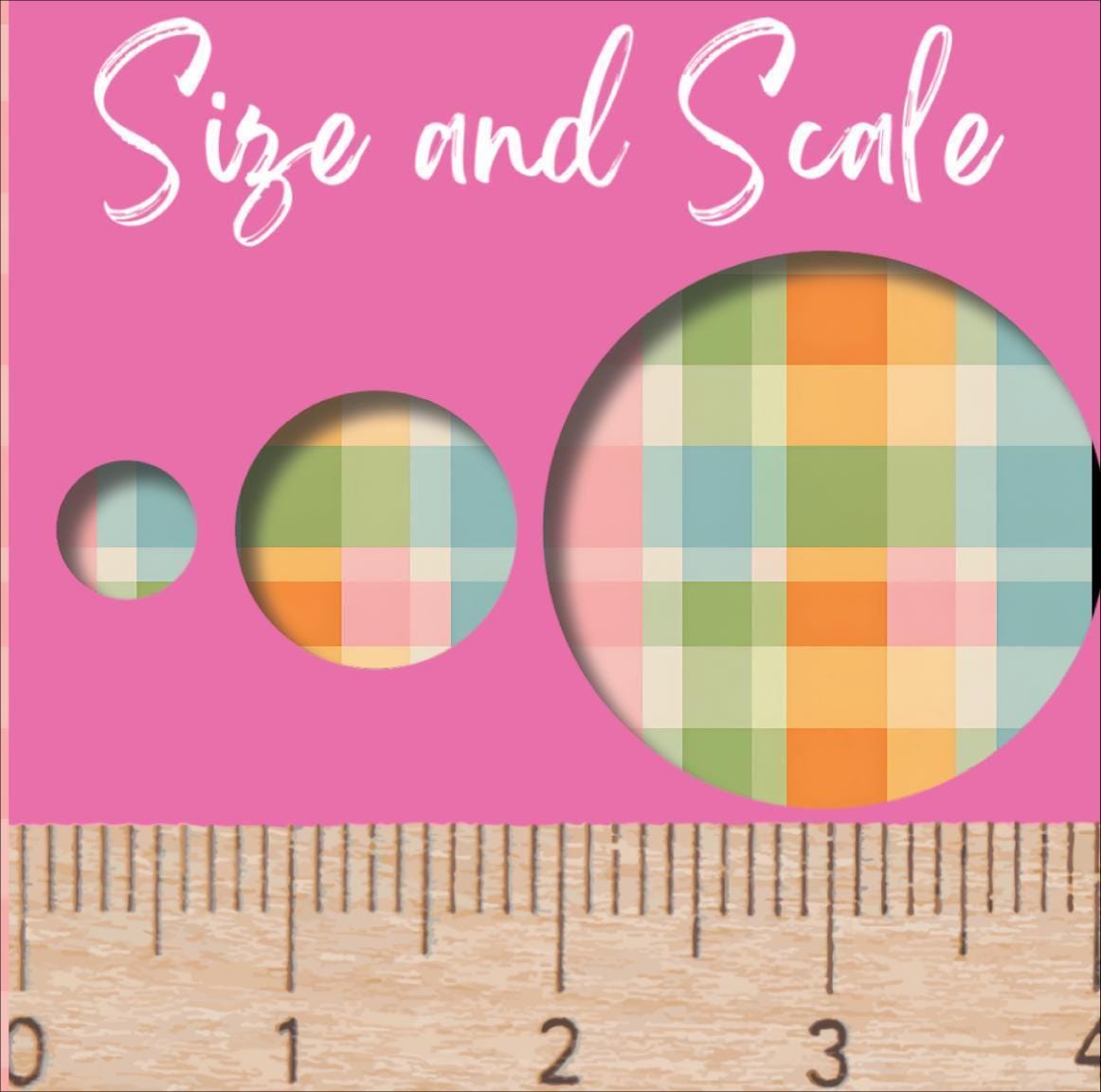 Spring Pastel Acrylic Sheets - Easter Plaid Patterned Cast Acrylic for Laser Cutting Patterned Cast Acrylic, Flex and Wood for Lasers