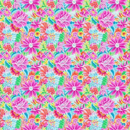 Floral Flower patterned acrylic for laser cutting. Cast acrylic sheet for lasers.
