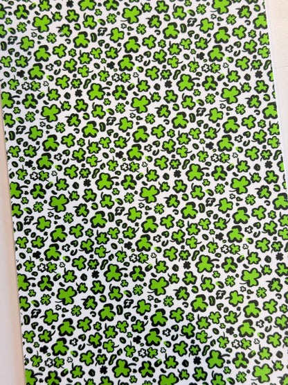 Patterned Acrylic Sheet - Shamrock Laser Cut White Cast Acrylic Panel 12x6" Patterned Cast Acrylic, Flex and Wood for Lasers