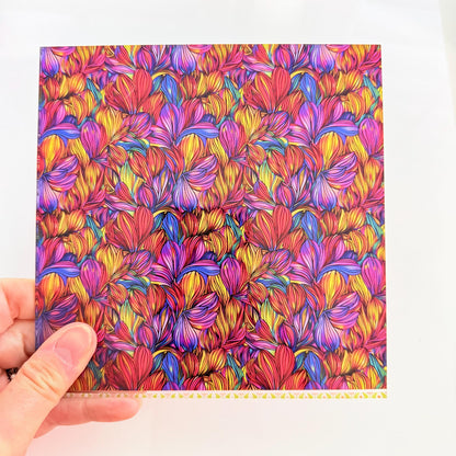 Pink Swirl UV Printed Acrylic Sheet for Suncatchers