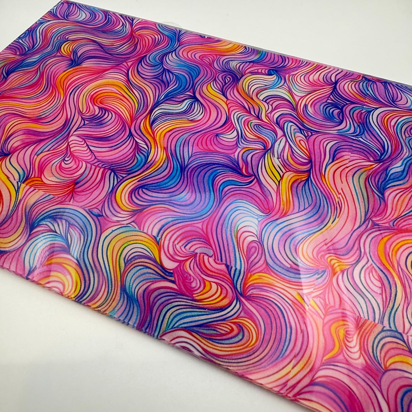 Patterned Acrylic Sheets – Clear UV Printed Acrylic Jewelry Blanks & Cup Toppers Patterned Cast Acrylic, Flex and Wood for Lasers