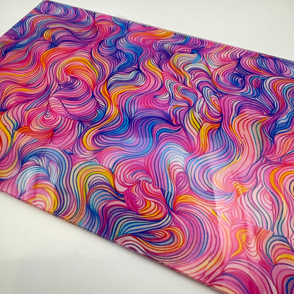Patterned Acrylic Sheets – Clear UV Printed Acrylic Jewelry Blanks & Cup Toppers Patterned Cast Acrylic, Flex and Wood for Lasers
