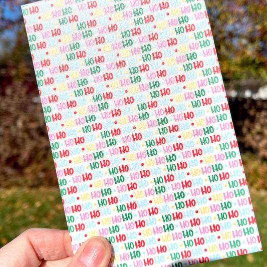 Christmas Patterned Acrylic Sheet HOHO