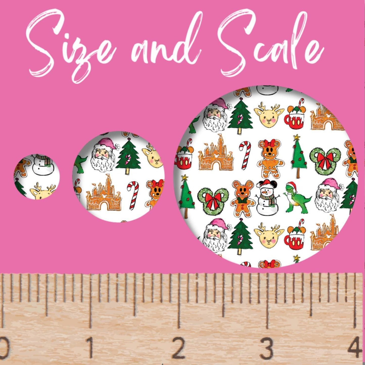 Mouse Christmas Patterned Acrylic | Laser  Acrylic Sheet With Custom Holiday Designs