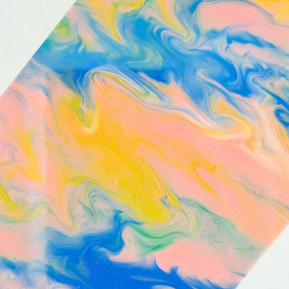 Swirl Cast Acrylic Sheet - 1/8 Inch Colored Acrylic for Jewelry & Laser Cutting Patterned Cast Acrylic, Flex and Wood for Lasers