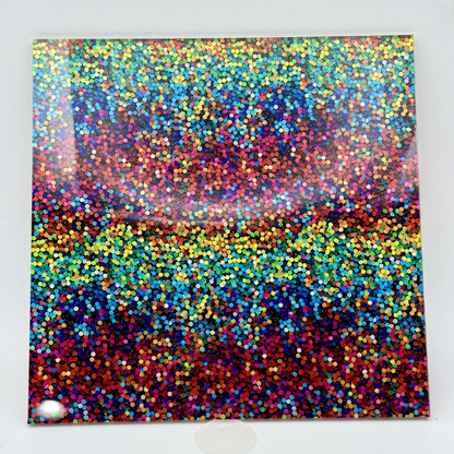 Glitter Acrylic Patterned Sheets - 3mm Thick Clear Cast Acrylic for Earrings & Laser Cutting Patterned Cast Acrylic, Flex and Wood for Lasers