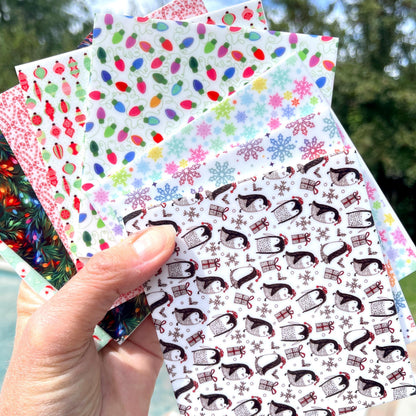 Christmas Acrylic Grab Bag – Patterned Acrylic Sheets | Laser Cuttable Cast Acrylic