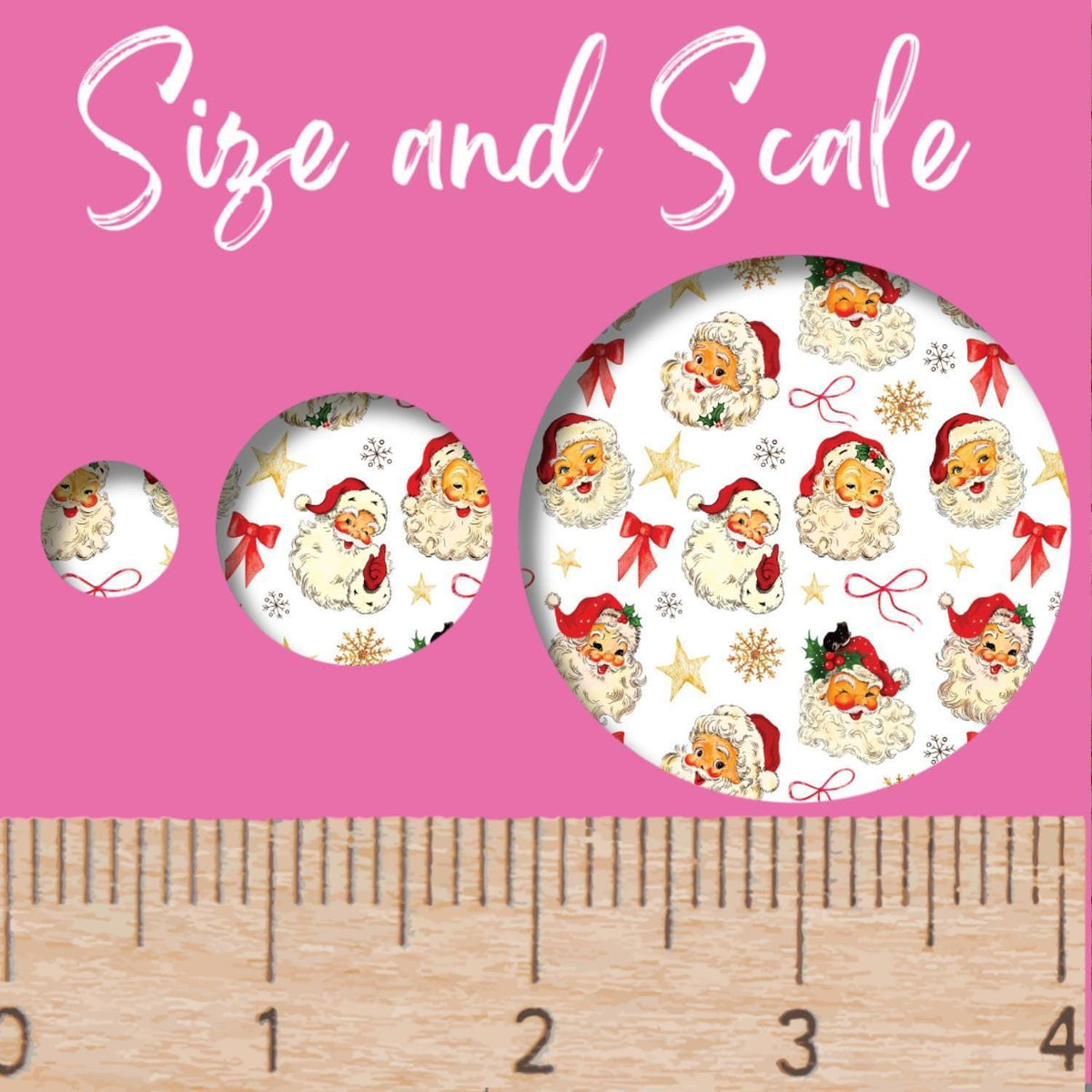 Christmas Patterned Acrylic, Santa Laser Cast Acrylic Sheet