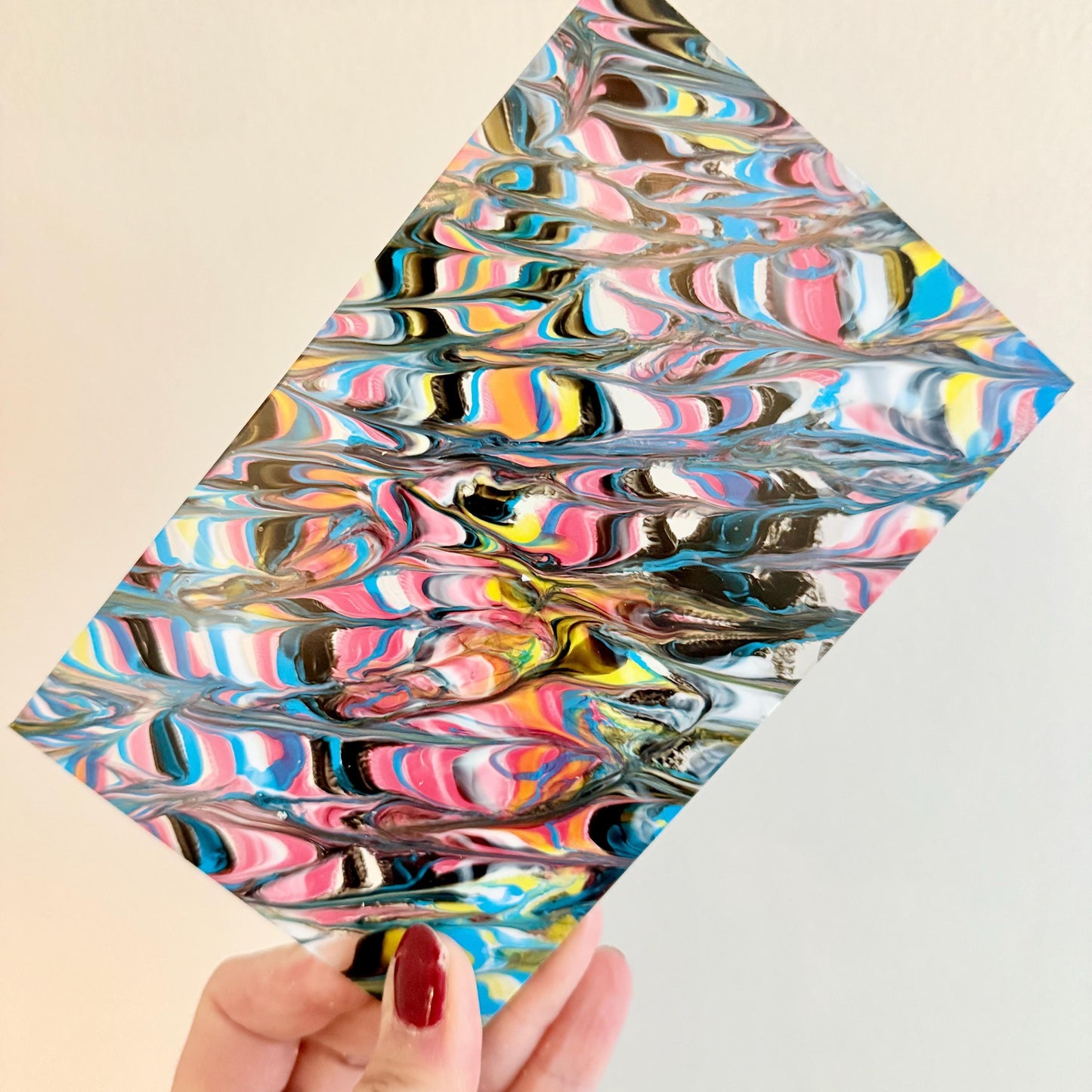 Swirl Acrylic Sheet | 1/8 Inch Rainbow Acrylic Jewelry Panels for Laser Cutting Patterned Cast Acrylic, Flex and Wood for Lasers