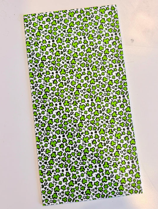 Patterned Acrylic Sheet - Shamrock Laser Cut White Cast Acrylic Panel 12x6" Patterned Cast Acrylic, Flex and Wood for Lasers