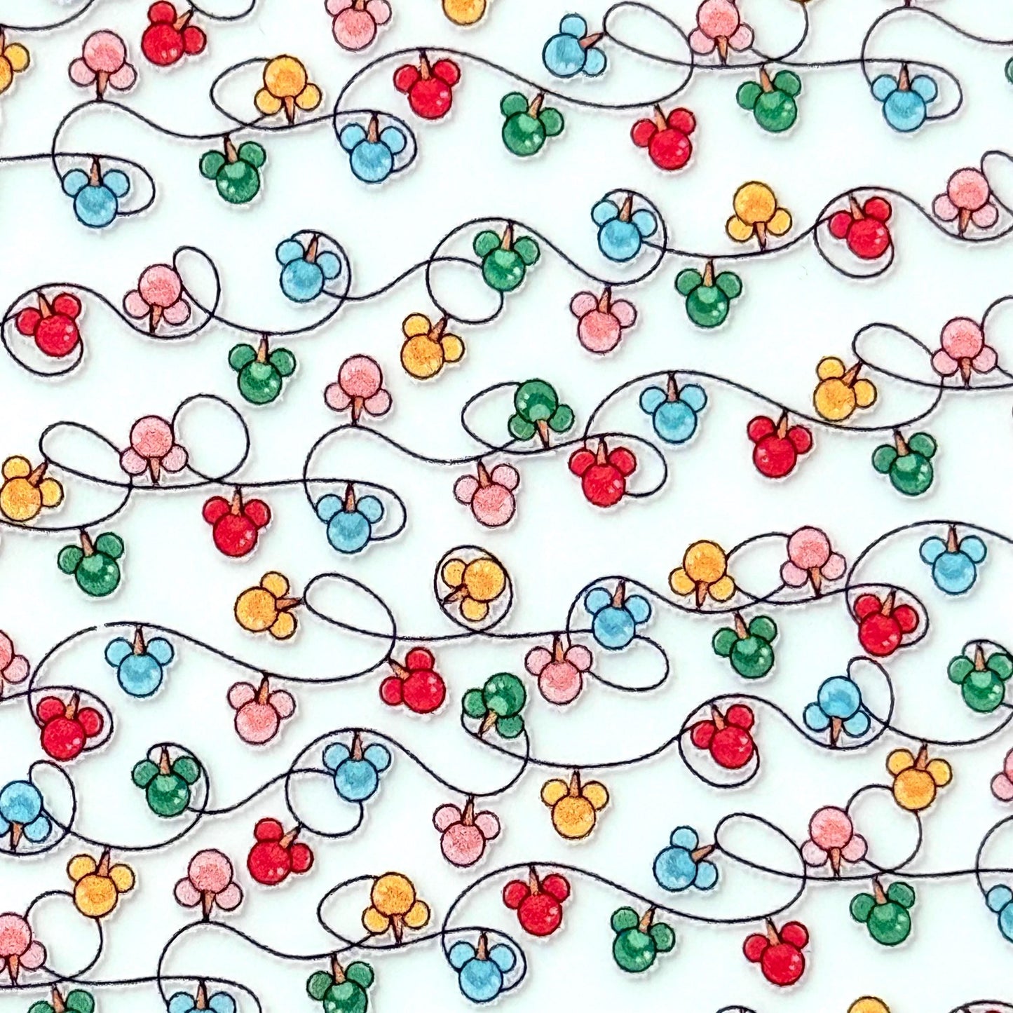 Christmas Patterned Acrylic Sheet – Mouse Lights Acrylic