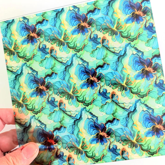 Stained Glass Acrylic | Patterned UV Printed Sheet for Laser Cutting Crafts Patterned Cast Acrylic, Flex and Wood for Lasers