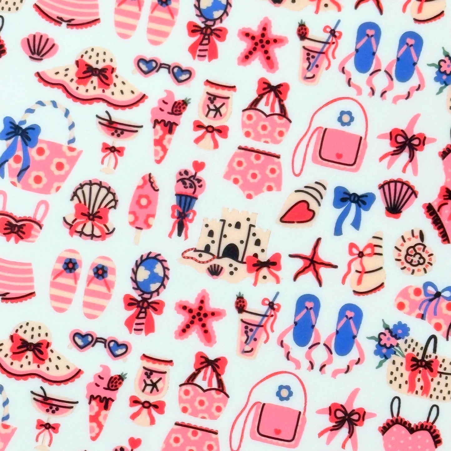 Patterned Acrylic Sheet - Coastal Beach Pattern Laser Cut Acrylic Panel Patterned Cast Acrylic, Flex and Wood for Lasers