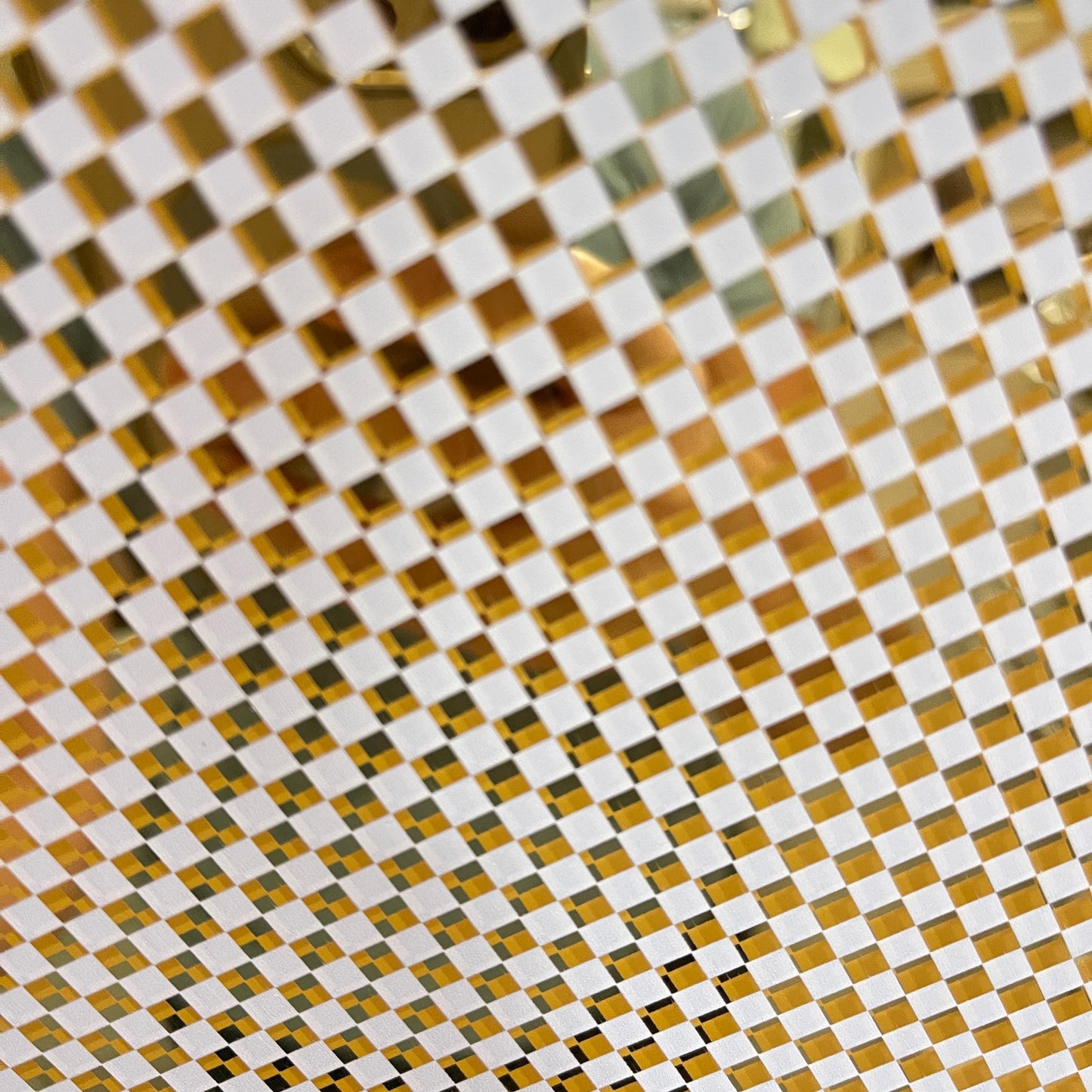 Gold Mirror Acrylic – 1/8 Inch Checkered Patterned Sheet for Jewelry Making Patterned Cast Acrylic, Flex and Wood for Lasers