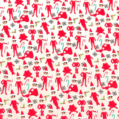 Patterned Acrylic Sheet, Christmas Elf Laser Blank For CO2 Cut
