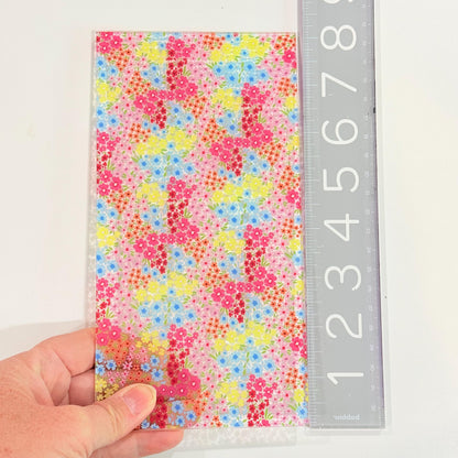 Floral Acrylic Sheet – Patterned Clear 1/8 Inch Laser Cut Acrylic Panel Patterned Cast Acrylic, Flex and Wood for Lasers