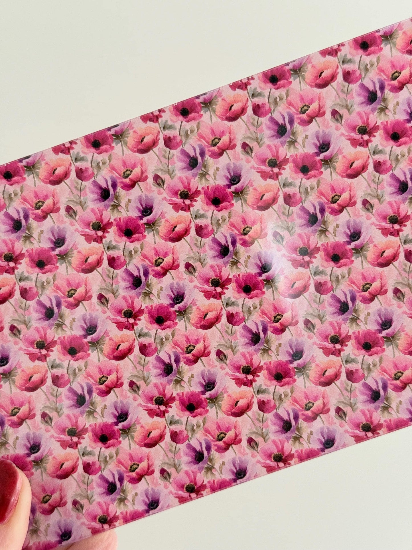 Patterned Acrylic Sheet – Clear Floral UV Printed Acrylic Jewelry Blanks for Laser Cutting Patterned Cast Acrylic, Flex and Wood for Lasers